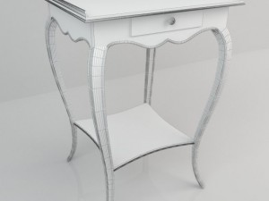 wooden table 3D 모델