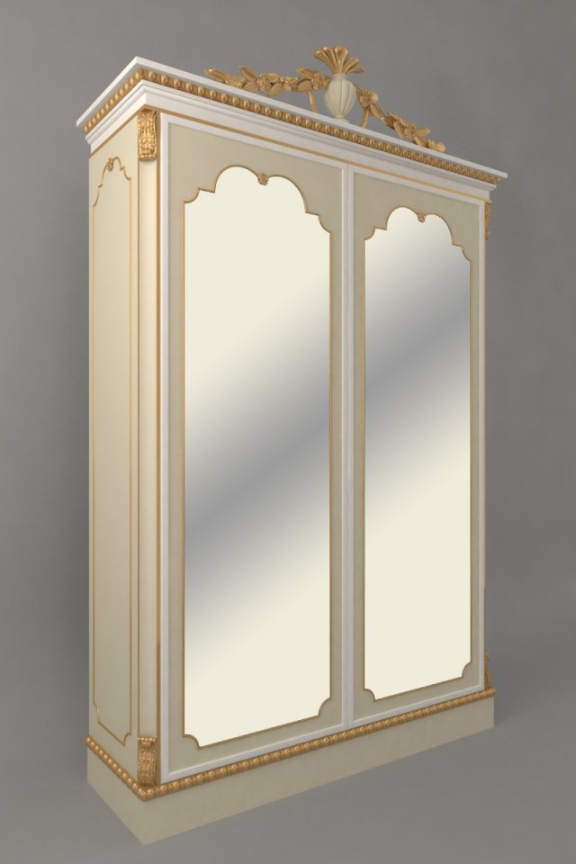 wardrobe meroni francesco 3D Model .c4d .max .obj .3ds .fbx .stl .blend 
