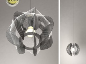 chandelier globo lightning Modèle 3D
