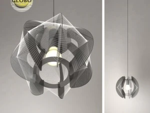 chandelier globo lightning 3D Model