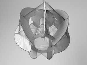 chandelier globo lightning 3D Model