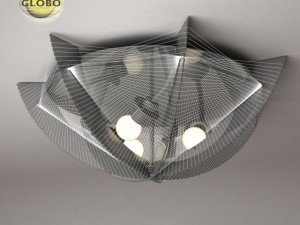 ceiling lamp globo lightning 3D Model