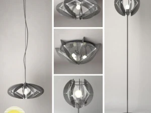 Lampy Globo Pollux z kolekcji Model 3D