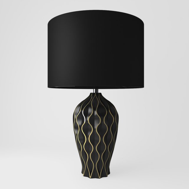 table lamp sphere a1450lt1bk 3D 모델 .c4d .max .obj .3ds .fbx .stl .blend 