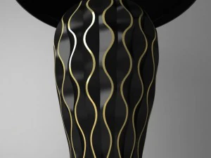 table lamp sphere a1450lt1bk 3D Model