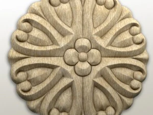 elemen dekoratif Model Cetak 3D