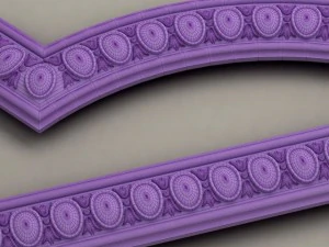 molding with corner elements harmony 3D Model