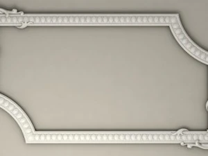 molding with corner elements harmony 3D Model