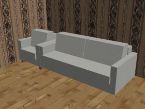 sofachair 3D Model