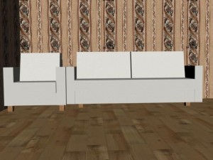 sofachair 3D Model