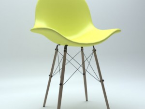 eames chair Model 3D