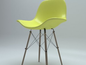 eames chair Modelo 3D