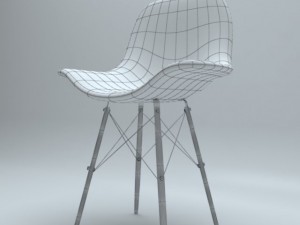 eames chair Modelo 3D
