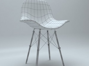 eames chair Modelo 3D