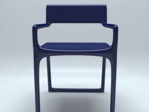 p chair 3D Модель