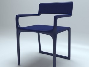 p chair 3D Модель