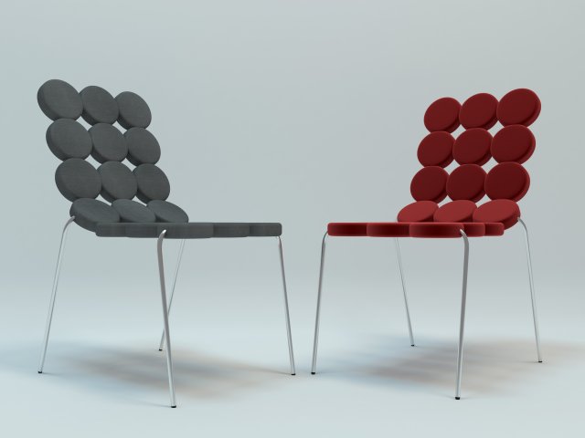 stool Model 3D .c4d .max .obj .3ds .fbx .stl .blend 