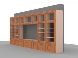 shelving Model 3D