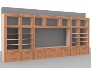 shelving 3D-Modell