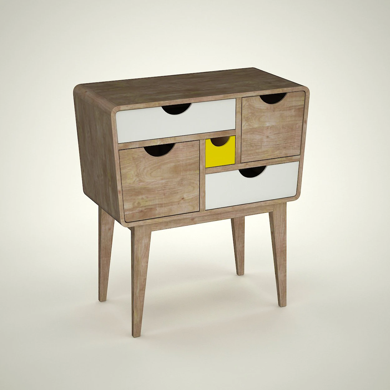 commode kristbjorg scandinavian style 3D Model .c4d .max .obj .3ds .fbx .stl .blend