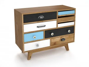 c&oacute;moda finnolfr Modelo 3D