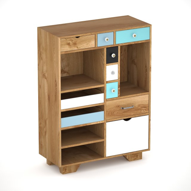 commode ingeborg 3Dモデル .c4d .max .obj .3ds .fbx .stl .blend 
