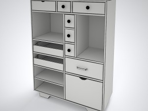 commode ingeborg 3Dモデル