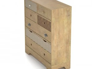 valgautr commode scandinavian style 3D Model