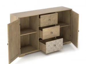 hallgils commode scandinavian style 3D Model