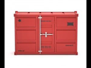 sea container commode 3D Model