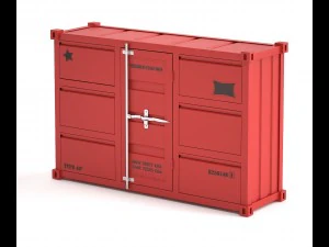sea container commode 3D Model
