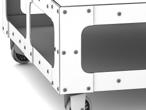 coffee table loft art 3D Model