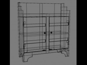 sidney dresser 3D Model
