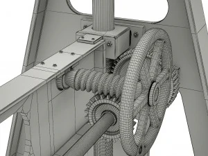 gordons adjustable table 3D Model