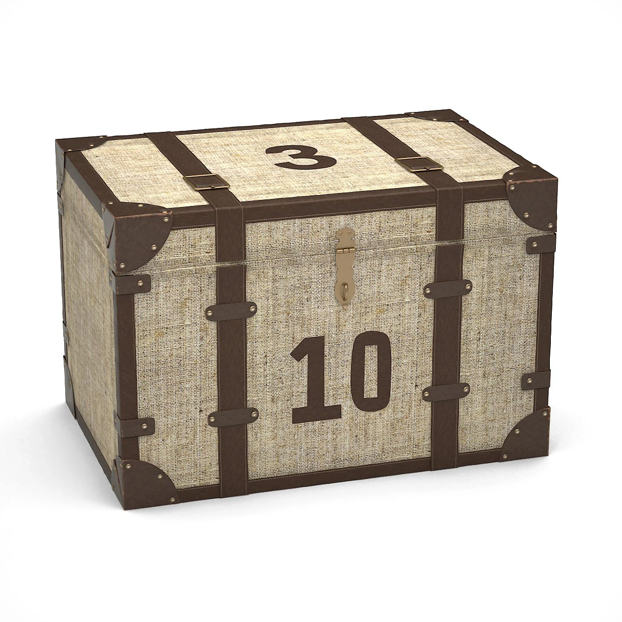 male chest 3D Model .c4d .max .obj .3ds .fbx .stl .blend 