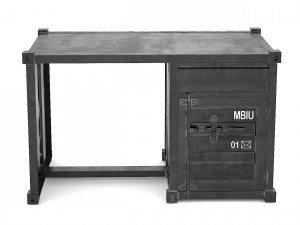 sea container desk Model 3D