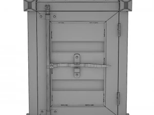 sea container cabinet 3D Model