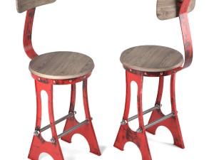 a frame bar stool 3D Model