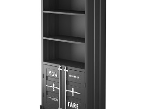 sea container bookcase 3D Модель