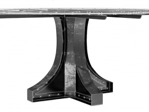 liberty dining and bar height in the industrial st 3D Model