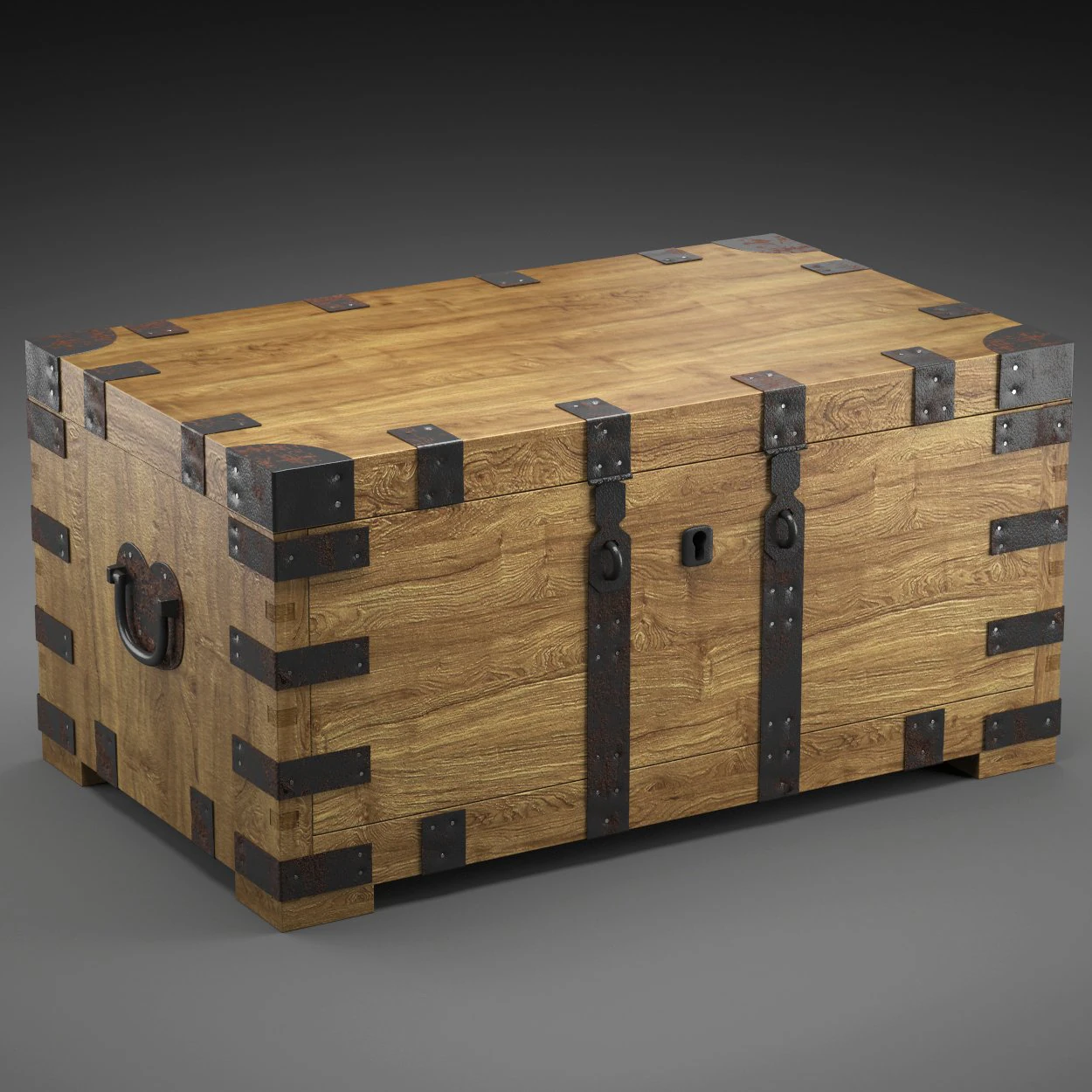 chest-coffee table 3D Model .c4d .max .obj .3ds .fbx .stl .blend 