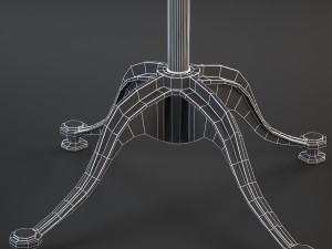 v42 bistro table large Modelo 3D