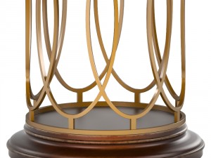 avalon heights-neo deco pedestal table 3D 모델