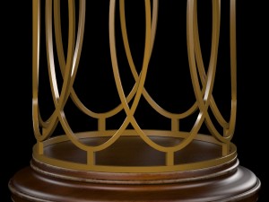 avalon heights-neo deco pedestal table 3D 모델