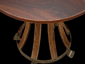 european farmhouse-winemaker tasting table Model 3D