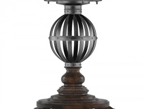european farmhouse-provencal gardens table 3D Model