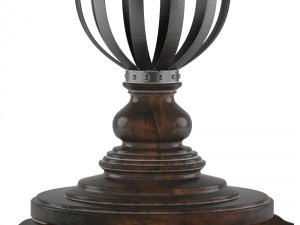 european farmhouse-provencal gardens table 3D Model