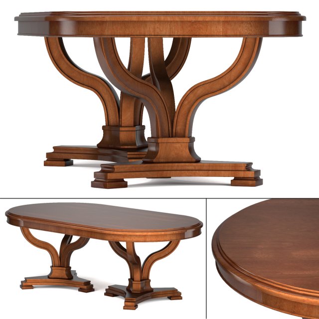 avalon heights-art epoch pedestal table 3D Model .c4d .max .obj .3ds .fbx .stl .blend 