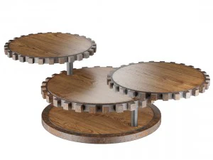sprockets end table 3D Model