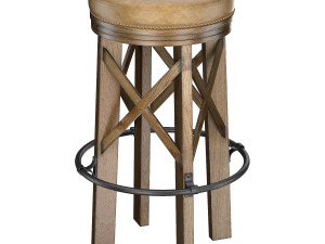 huntingdon collection table and bar stool 3D Модель